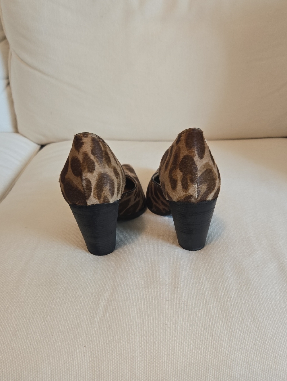 Golden Goose Calf Hair Leopard Heels - Picture 3 of 10
